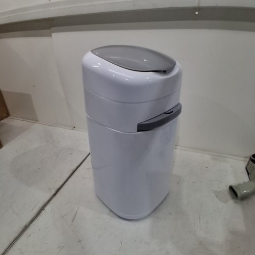 LITTER GENIE PAIL STYLE CAT LITTER WASTE DISPOSAL SYSTEM - WHITE/GREY (MODEL: 00666594210890) image 2