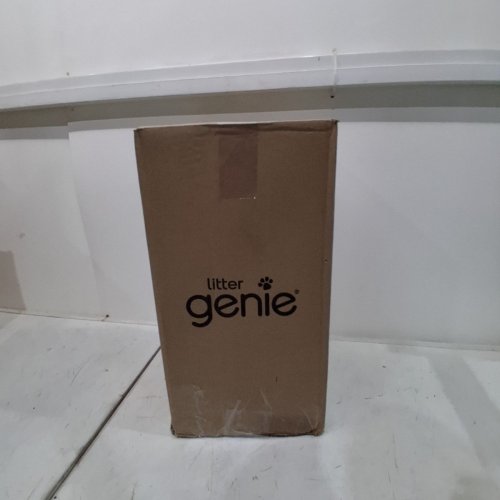 LITTER GENIE PAIL STYLE CAT LITTER WASTE DISPOSAL SYSTEM - WHITE/GREY (MODEL: 00666594210890) image 4