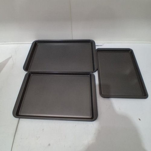 3PC BAKING TRAYS - 19" X 12" / 17" X 11" / 14" X 10" image 2