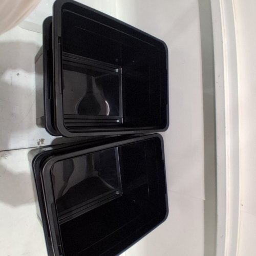 4PK IRIS FILE / LEGAL LETTER ORGANIZER PLASTIC BOX - 33 L - BLACK (MODEL: FB-21E/FB-21EE) image 3