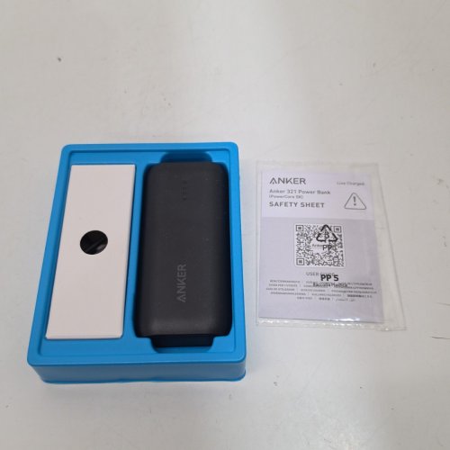 ANKER 321 POWER BANK, POCKET-SIZED & TRAVEL READY POWERCORE 5K PORTABLE CHARGER - BLACK (MODEL: A1112H11-1) image 2