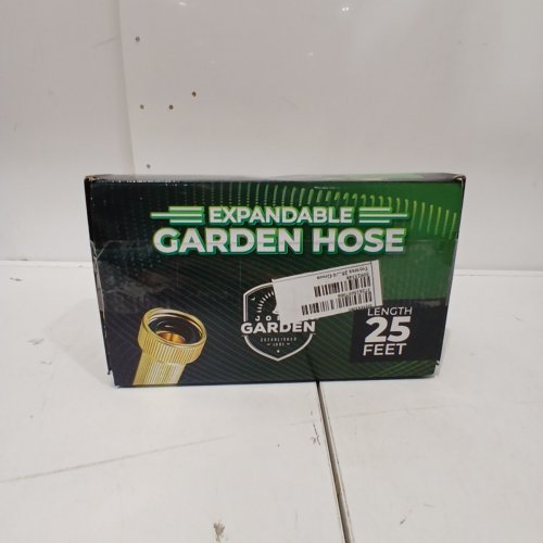 TOYTEXX EXPANDABLE GARDEN HOSE WITH 8 FUNCTION NOZZLE - 25FT - 3/4" DIAMETER - GREEN image 4