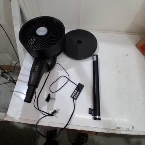 DREO OSCILLATING STANDING FAN WITH 90° ROTATION DC MOTOR 3 MODES AND ADJUSTABLE HEIGHT - 42.13" - BLACK (MODEL: DR-HPF013) image 3
