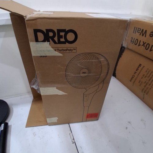 DREO OSCILLATING STANDING FAN WITH 90° ROTATION DC MOTOR 3 MODES AND ADJUSTABLE HEIGHT - 42.13" - BLACK (MODEL: DR-HPF013) image 5