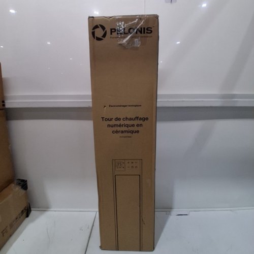 PELONIS CERAMIC TOWER SPACE HEATER WITH ADJUSTABLE THERMOSTAT, 75° OSCILLATION, AND 12H TIMER - 30" - 1500W - BLACK (MODEL: PHT30D7BBC) image 7