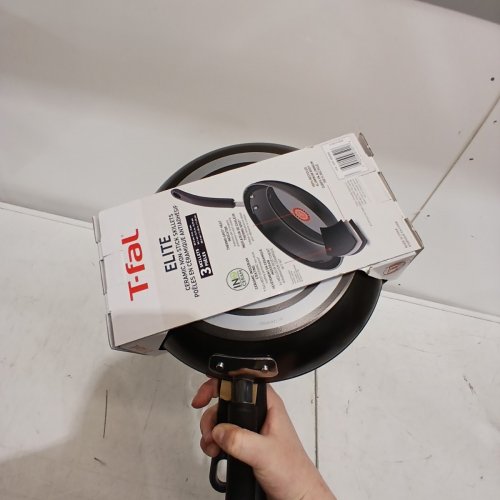 3PC TFAL CERAMIC NON-STICK SKILLET SET - 8'' / 9'' / 11'' - BLACK (MODEL: 8899888) image 3