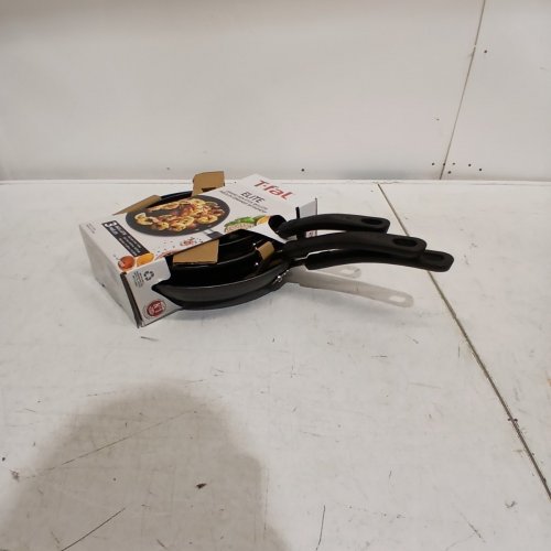 3PC TFAL CERAMIC NON-STICK SKILLET SET - 8'' / 9'' / 11'' - BLACK (MODEL: 8899888) image 4