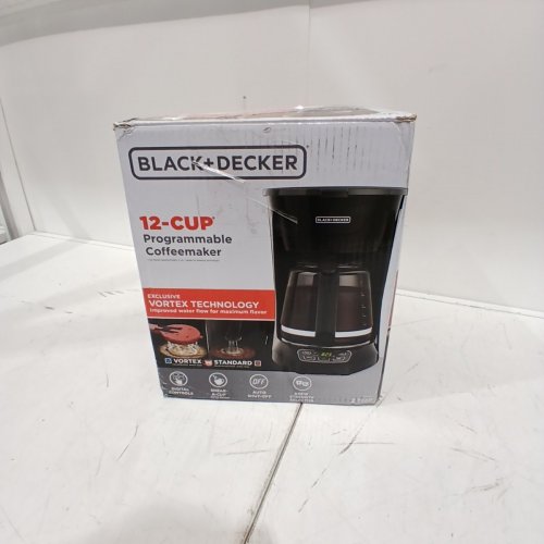 BLACK+DECKER 12-CUP COFFEE MAKER WITH REMOVABLE BASKET - 12 CUP - BLACK (MODEL:CM0915BKD) image 5