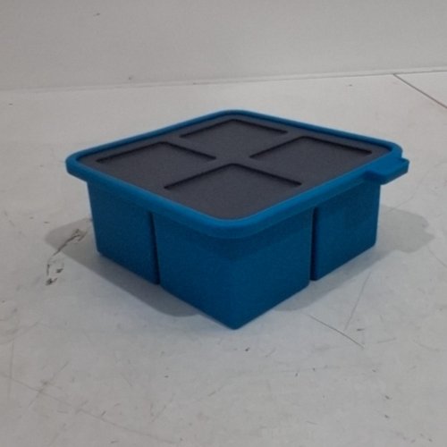 HOUDINI RABBIT KING ICE CUBE MOLD TRAY - 2" MOLDS - BLUE - (MODEL: 070-05-1997) image 3
