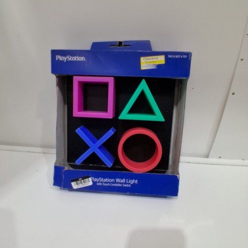 PLAYSTATION WALL LIGHT WITH TOUCH CONTROLLER SWITCH - MULTICOLOUR image 2