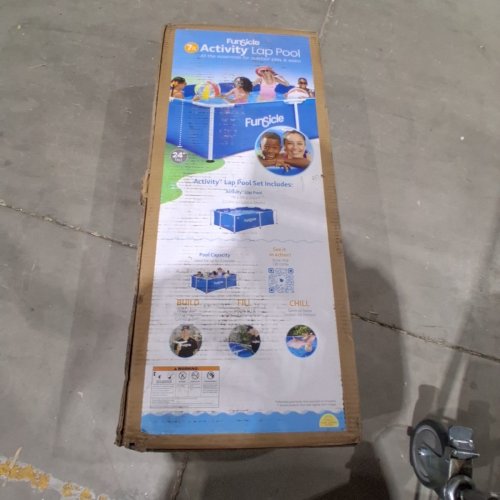 FUNSICLE ABOVE GROUND ACTIVITY POOL - 7FT X 5FT X 24" image 2