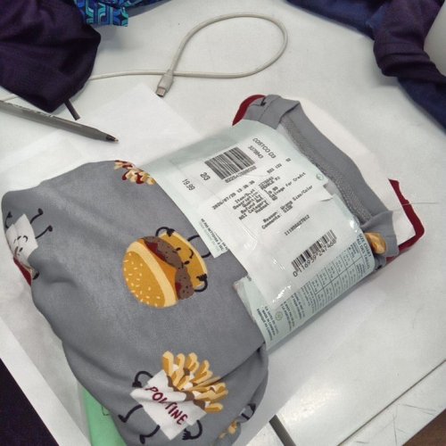 4PC BOY'S PEKKLE LONG SLEEVE PAJAMA SET - XXS (2/3) - RED/GREY (STYLE: 3378843) image 4
