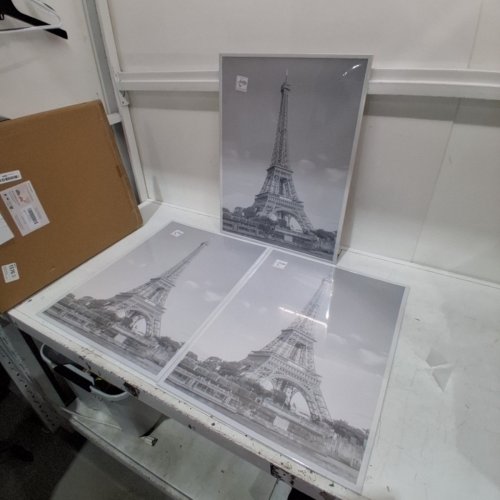 3PK UPSIMPLES PICTURE FRAME SET - 18" X 24" - WHITE (MODEL: FJUP0301067) image 3