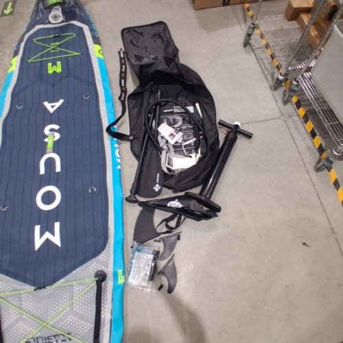 MOUSA - 11FT6/11FT*35" - EXTRA WIDE INFLATABLE PADDLE BOARDS - BLUE image 3
