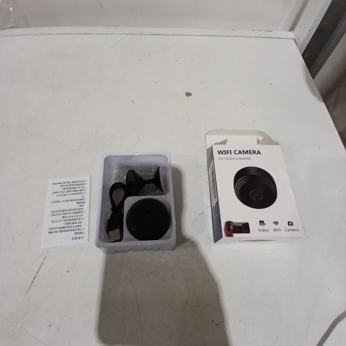 HIDDEN CAMERA WITH AUDIO/VIDEO MINI SMALL SPY CAMERAS HOME INDOOR USE CAM NIGHT VISION - 0.9" - BLACK image 3