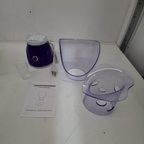 5PC OSENJIE PROFESSIONAL FACIAL STEAMER AND NASAL MASK- PURPLE (MODEL: BY1078) image 3