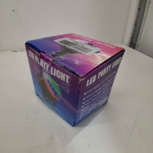YOUOKLIGHT RGB PARTY LIGHT WITH REMOTE CONTROL AND 7 LIGHT MODES - BLACK image 6