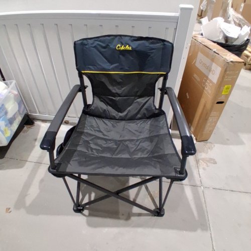 BPS OVERSIZED FOLDING CAMPING CHAIR - BLACK (MODEL: FC-21309 L/3491149) image 2