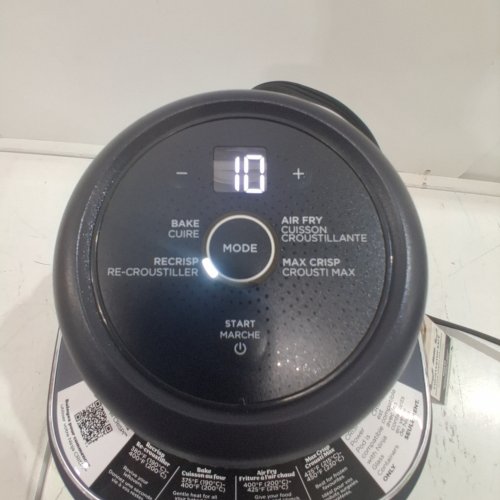 NINJA CRISPI DIGITAL AIR FRYER - 4QT/6CUP CAPACITY - GREY(MODEL: ‎FN101CGY) image 2