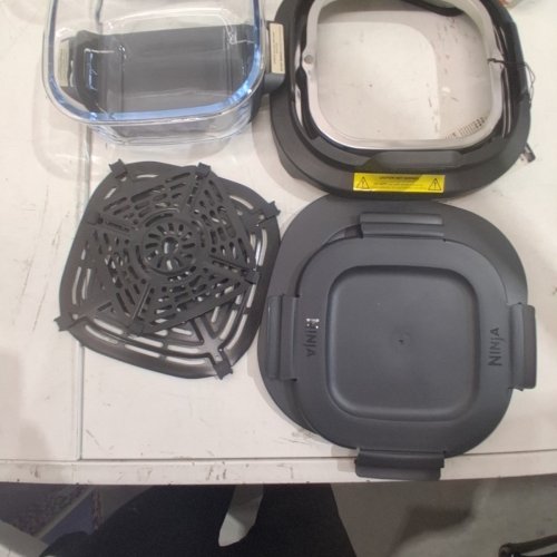 NINJA CRISPI DIGITAL AIR FRYER - 4QT/6CUP CAPACITY - GREY(MODEL: ‎FN101CGY) image 4