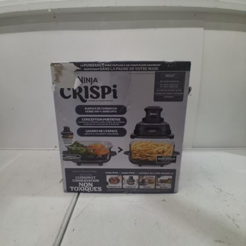 NINJA CRISPI DIGITAL AIR FRYER - 4QT/6CUP CAPACITY - GREY(MODEL: ‎FN101CGY) image 5