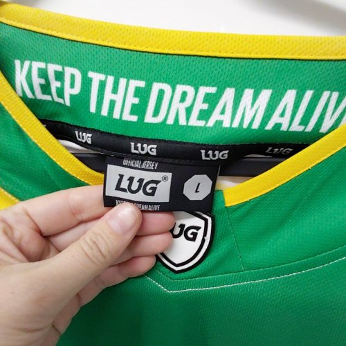 MENS LUG NORTHERN STARS HOCKEY JERSEY AND SOCKS - #34 ASSISTANT CAPTAIN - LARGE - GREEN image 5