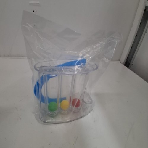 DEEP BREATHING LUNG EXERCISER SPIROMETER - 3 BALL SYSTEM image 2