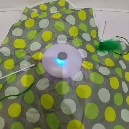SOFOLOR INTERACTIVE CAT TOYS FOR INDOOR CATS - GRAY, LIME GREEN, AND WHITE (MODEL: P43) image 2