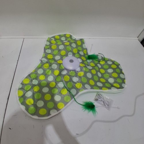 SOFOLOR INTERACTIVE CAT TOYS FOR INDOOR CATS - GRAY, LIME GREEN, AND WHITE (MODEL: P43) image 4