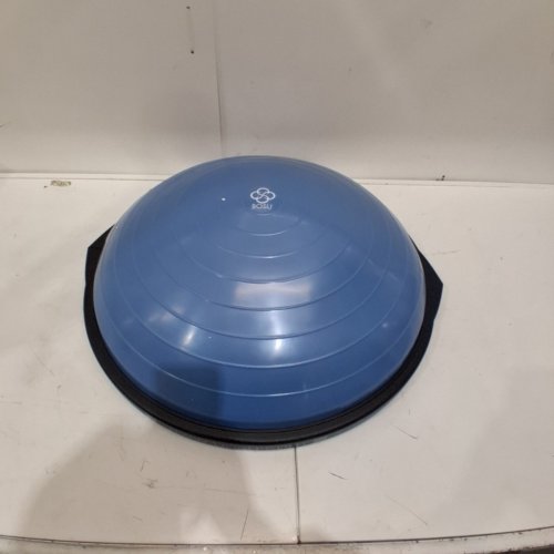 BOSU BALANCE TRAINER - BOSU BALL FITNESS TRAINER - 300LB MAX CAPACITY - BLUE/BLACK (MODEL: 72-15850-50BLK) image 2