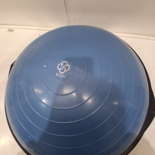 BOSU BALANCE TRAINER - BOSU BALL FITNESS TRAINER - 300LB MAX CAPACITY - BLUE/BLACK (MODEL: 72-15850-50BLK) image 3