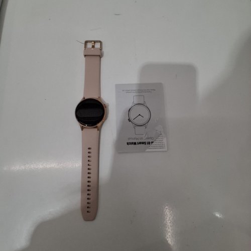UNISEX FITPOLO SMART WATCH FITNESS TRACKER - 1.32” AMOLED TOUCHSCREEN, BLUETOOTH CALL, 24/7 HEART RATE, SPO2 MONITOR, STEP COUNTING, SLEEP TRACKING, IP68 WATERPROOF, FOR ANDROID, IPHONE - PINK (MODEL: AR-01) image 2