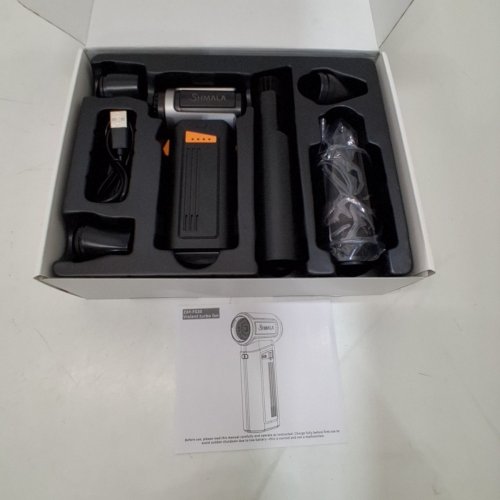 SHIMALA HANDHELD TURBO FAN AIR DUSTER - 150000 RPM - BLACK / SILVER (MODEL: ZAY-F030) image 3