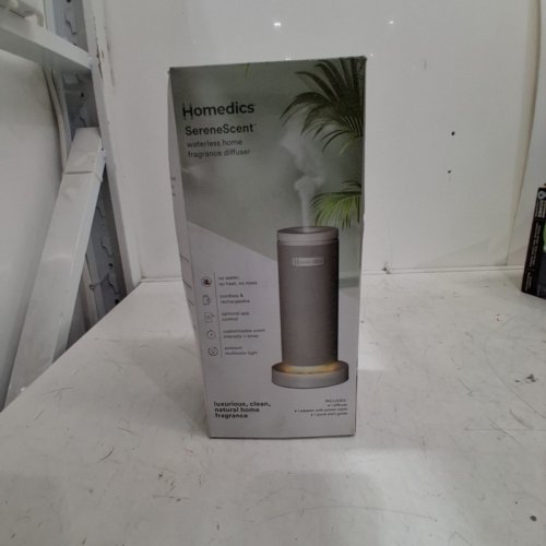 HOMEDICS SERENESCENT WATERLESS HOME FRAGRANCE DIFFUSER - GREY (MODEL: ARMH-680GY) image 3