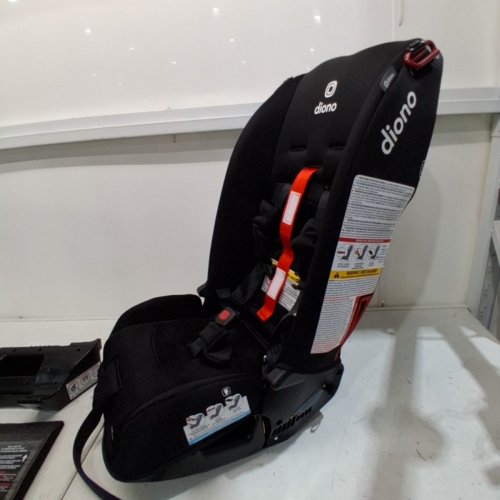 DIONO RADIAN 3R 3-IN-1 CONVERTIBLE REAR/FORWARD FACING CAR SEAT FOR UPTO 10 YEARS - 120LBS CAP - JET BLACK (MODEL: 50620-NA-01) image 8