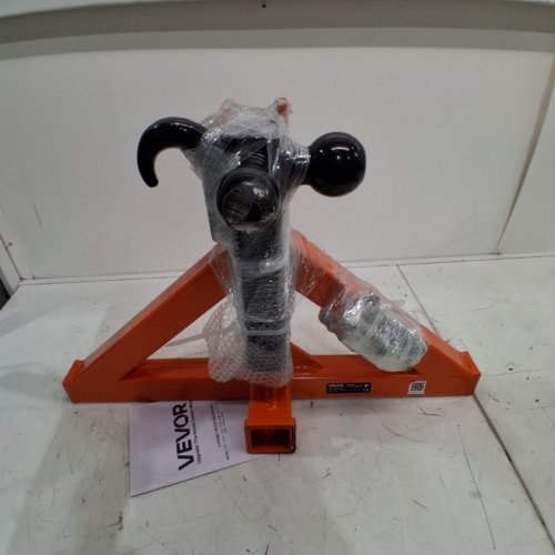 3-POINT TRAILER HITCH RECEIVER - 25.9" X 6.4" X 17.5" - ORANGE (MODEL: S-03-A) image 2