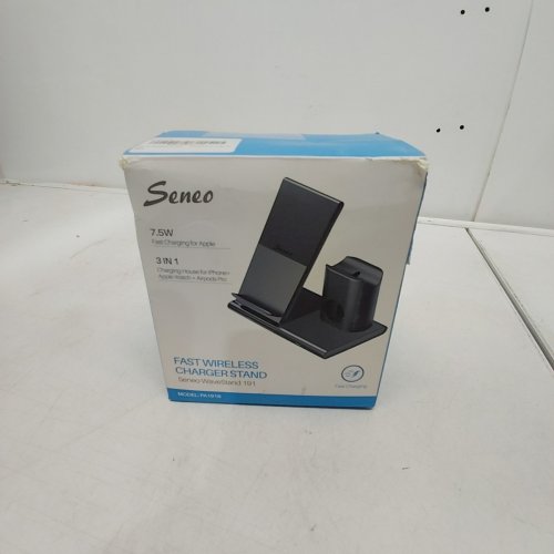 SENEO FAST WIRELESS 3-IN-1 CHARGER STAND FOR IPHONE, IWATCH, AIRPODS (MODEL: PA191B) image 3