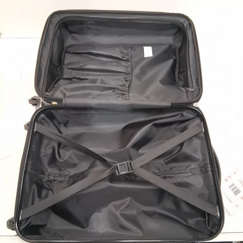 ROLLING HARD SHELL SPINNER CARRY ON SUITCASE - 20"- BLACK image 3