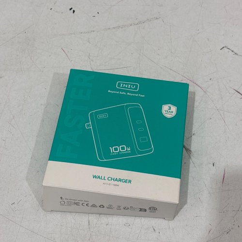 INIU USB-C 3-PORT PD FAST CHARGING CHARGER BLOCK - 100W - BLUE - (MODEL: A11-E1) image 4