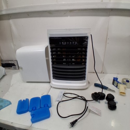 SERENELIFE PORTABLE EVAPORATIVE AIR COOLER FAN WITH WIFI APP AND REMOTE CONTROL - WHITE (MODEL: SLACL25WHGY) image 3