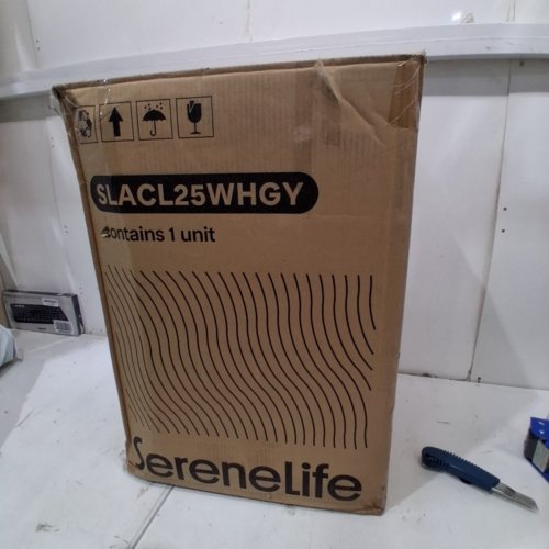 SERENELIFE PORTABLE EVAPORATIVE AIR COOLER FAN WITH WIFI APP AND REMOTE CONTROL - WHITE (MODEL: SLACL25WHGY) image 6