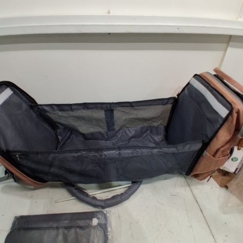 P@B PBELL BABY DIAPER BAG WITH CHANGING STATION - PINK image 3