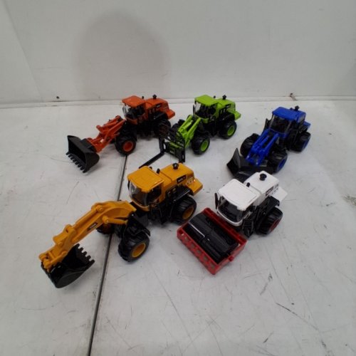 5PC DIMOARCH CONSTRUCTION VEHICLE PUSH TOYS - ARTICULATING PARTS image 2