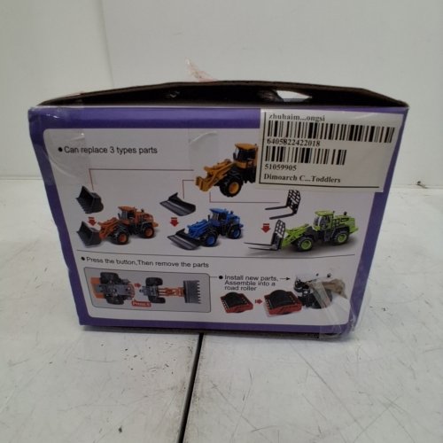 5PC DIMOARCH CONSTRUCTION VEHICLE PUSH TOYS - ARTICULATING PARTS image 4
