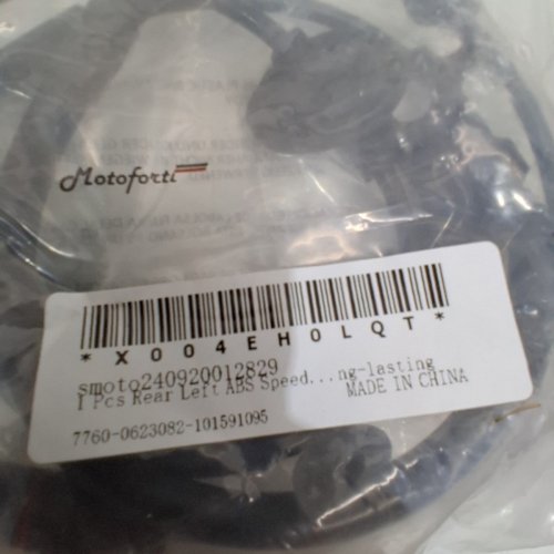 MOTOFORTI REAR LEFT ABS WHEEL SPEED SENSOR - HYUNDAI ELANTRA 2011-2015 - BLACK (MODEL: 599103X350) image 3