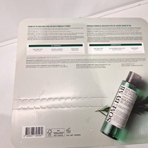 2PK SOME BY MI 30 DAY MIRACLE TONER WITH AHA,BHA,PHA & 2% NIACINAMIDE - 200ML/EACH image 3