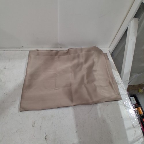 ROOM DARKENING ROD POCKET CURTAIN PANEL - 54" X 84" - STONE (ITEM: 108882) image 3