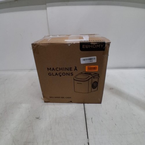 EUHOMY COUNTERTOP ICE MAKER - MAKES 26LBS/DAY - BLACK (MODEL: IM-06D) image 8