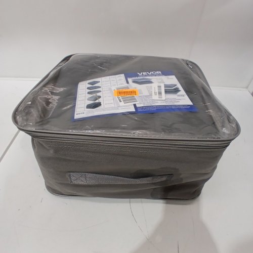 VEVOR WEIGHTED BLANKET WITH GLASS BEADS - QUEEN - 25 LBS - GREY (MODEL: XSH004) image 6
