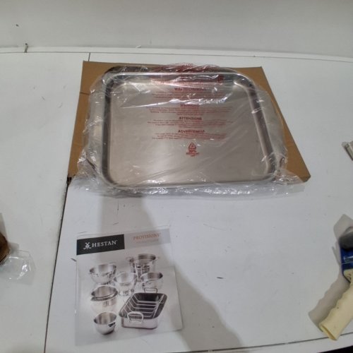 HESTAN HALF OVENBOND HALF SHEET PAN- 13" X 18" X 1" - SILVER image 2